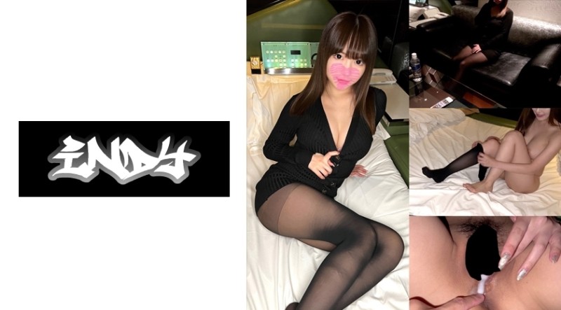 534IND-129 - [Personal shooting] I bukkake and cum inside a beautiful manicurist in black pantyhose and a P-active slutty older sister.