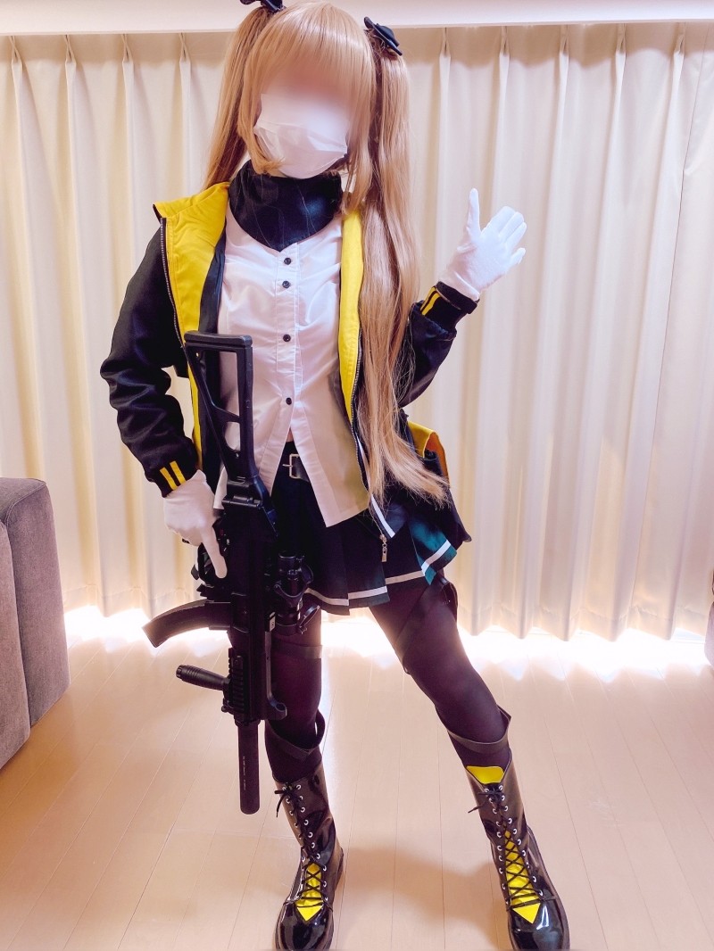 FC2-PPV-2830024 - [Beautiful big breasts] Otaku uncle who likes guns provides costumes!  - Dream come true with do*furo U*P9 tights tearing and slidin