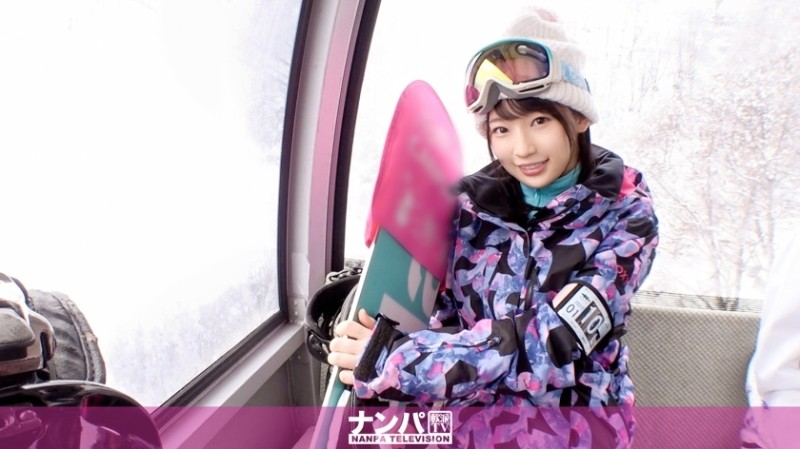 200GANA-2240 - The strongest on the slopes!  - A college student with beautiful white skin and a cute face is 30% more pleasant than the slope magic, 