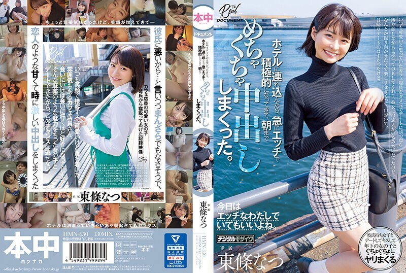 [ENGLISH-SUBTITLE] HMN-450 When I asked the cafe clerk, who I always thought was cute, out on a date, he smiled and said OK, even though he had a trou