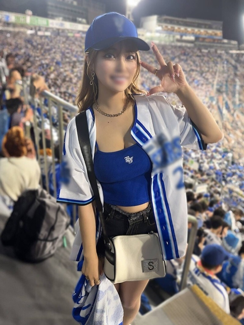FC2-PPV-4685412 ⚠ Hama's breast boss ⚠ H cup! Big tits baseball player with a lewd tongue **・25 years old I got heated up watching a baseball gam
